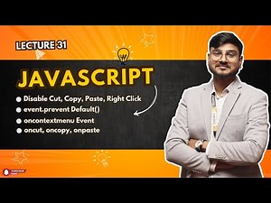 How to disable cut copy paste and rightclick using JavaScript , preventDefault method in Javascript