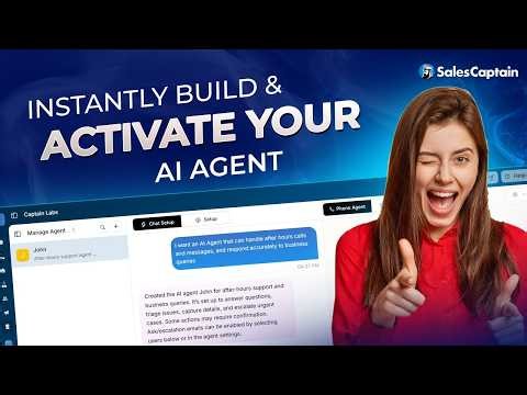 How to Build Your First AI Phone Agent — SalesCaptain Tutorial