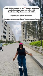 PRICE REVIEW ‼️ One Bedroom : 90M Two Bedroom : 120M 📑Title : Certificate of Occupancy Features: • Generously sized living area • High-speed Fibre Network • Private bathrooms in each room • 24-hour security • Ample parking space • Well-connected roads • Convenient Shopping Mall • Shared Swimming Pool • Accessible Gym House For more enquiry, Kindly call 📞 or whatsapp ☎️ 07040677281 Kofoworola 📩Thesouthwestrealtor1@gmail.com #thesouthwestrealtor #trendingreels #nigerianindiaspora #realestateree