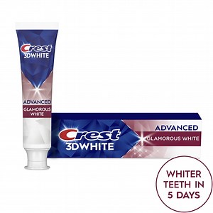 Crest 3D White Advanced Glamorous White Whitening Toothpaste, 3.3 oz