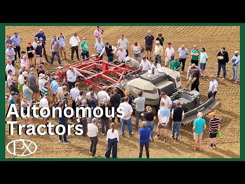 The Future of Farming? Agxeed Autonomous Tractor in Action
