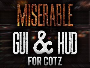Miserable GUI & HUD for CoTZ by Vityaz addon - DoctorX Call of The Zone mod for S.T.A.L.K.E.R.: Call of Pripyat