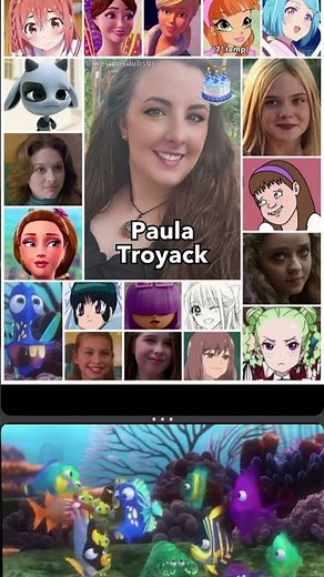 Voice Actors of the Animation Finding Nemo