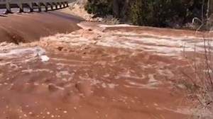 5.5K views · 22 reactions | ROAD CLOSURE!! Per the Public Works Department, 7th South at Jake Flake Crossing is closed due to flooding until further notice. Please plan accordingly. Thank you!! | Snowflake Taylor Police Department | Facebook