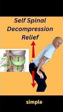 “ Sciatica & Back Pain GONE in 30 seconds: Self Spinal Decompression. “￼