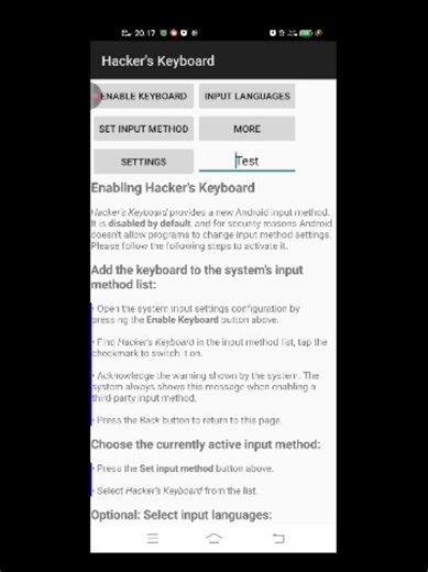 Tutorial Seting Hacker's Keyboard untuk GTA San Andreas