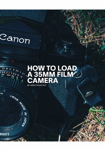 How to Properly Load 35mm Film in a Camera