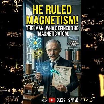 Paul Langevin The Man Who Explained Magnetism! 🧲⚛️ #thegreatsofourtime #history #nobelprize #facts