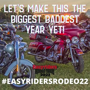 5.5K views · 256 reactions | We're ready to rodeo with you! Don't forget to get your Gold Rush packages NOW. We do sell out! #easyriders #easyridersmagazine #easyridersrodeo #rodeo #motorcyclerally #rally #rodeo #summer #ohio #michigan | Easyriders Magazine | Facebook