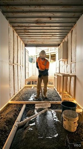 I BURIED A SHIPPING CONTAINER… THEN BUILT A SECRET #shorts