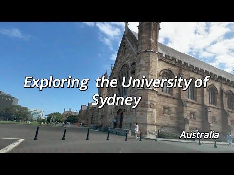 Exploring the University of Sydney | Campus Walk & Drive Around the Perimeter
