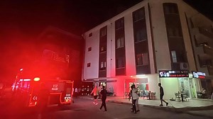 Baca yangınına termal kamera ile müdahale