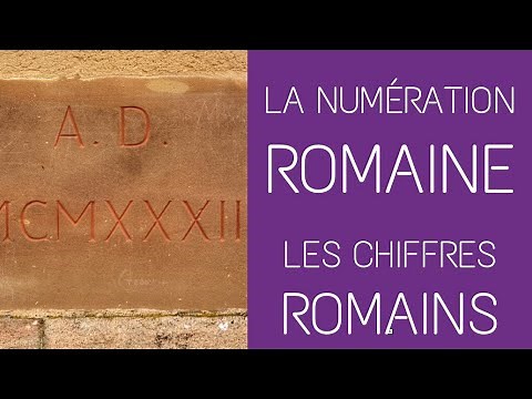 Les fondamentaux - La numération romaine