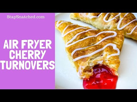Air Fryer Cherry Turnovers QUICK AND EASY