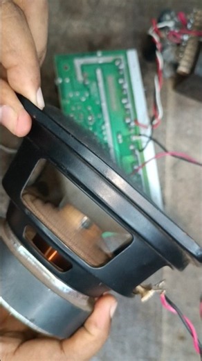 Bass test #circuit #electronic #repair #speaker #subwoofer #bass #bassboosted #woofer