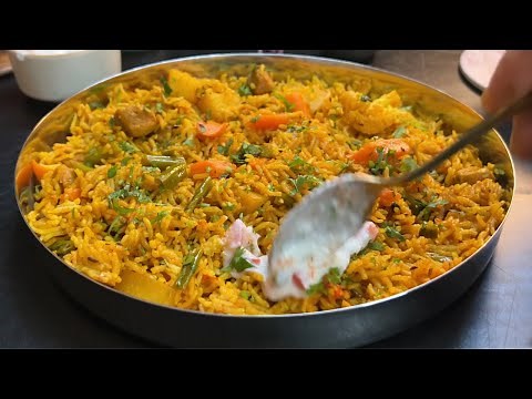 No Onion No Garlic Pulao | Cooker Veg Pulao Recipe | Easy Pulao Recipe | Dinner Recipe