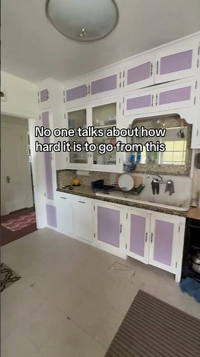 BEFORE AND AFTER MY KITCHEN DEMOLITION!!! #diy #homeimprovement #homerenovation