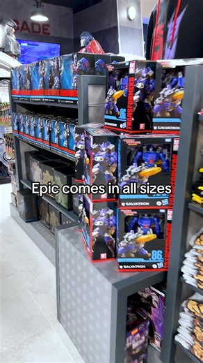 From budget buys to Prime tier at Transformers Store at Battersea Power Station in London.