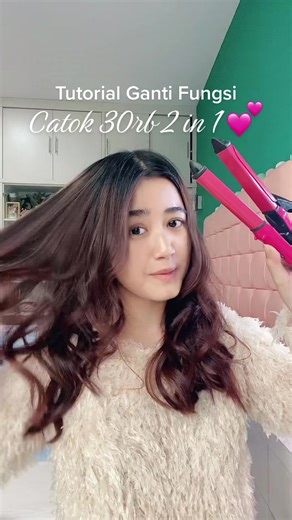 Tutorial Ganti Catokan Rambut 2 in 1 - Lurus dan Keriting