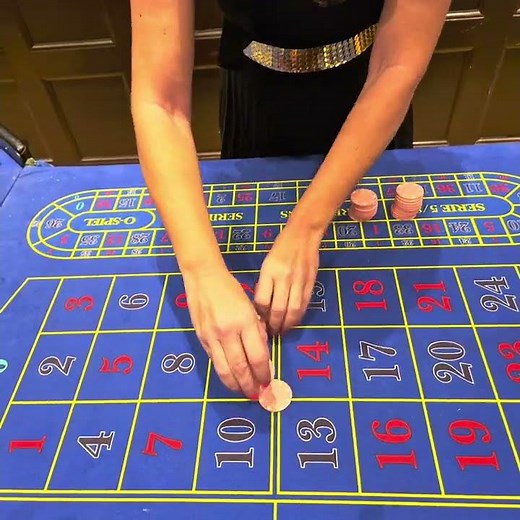 Tips on how to quickly add up winning bets on a roulette table.