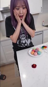 Disappeared from the macarons???#kpop #kpopdemonhunters #rumi #funny #jinu