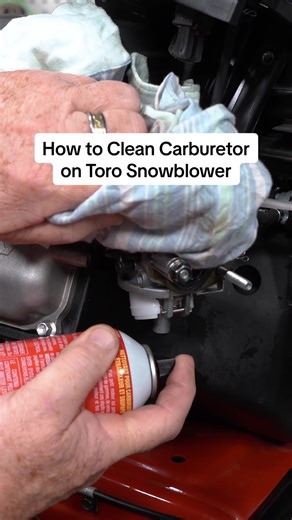 How to Clean the Carburetor on Your Toro Snowblower
