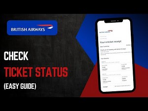 How To Check British Airways Ticket Status