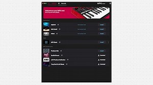 Akai Professional MPK Mini MK3-25-Tasten USB MIDI Keyboard Controller, 8 Hintergrundbeleuchtete Drum Pads, 8 Regler, Musikproduktion-Software und Native Instruments Sound Package (NKS Integration)