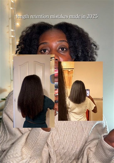 4 length retention mistakes that got my hair from mid-back to armpit 😬. I lost 6 inches in 2 months ya’ll 😭 #type4hair #setback #hairfail #naturalhairtiktok #haircut
