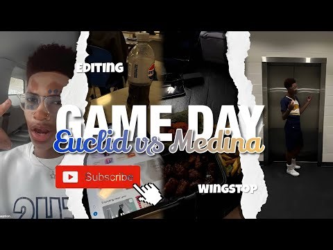 day in the life of a varsity cheerleader | euclid vs medina
