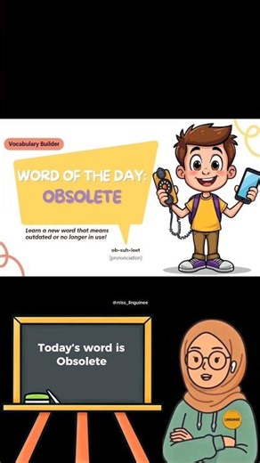 Do you know the meaning of obsolete? #vocabulary #ielts #learning #learnenglish #wordoftheday #learn