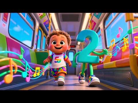 Boom Bus 123 Baby Play 🚌🔢 Fun Counting & Transport Song for Kids | Learn Numbers 1 to 10