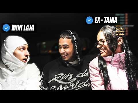 REYDELACITY RUNS INTO Mini Laja AND HIS EX Taina IN THE NY BLOCKS😳🔥