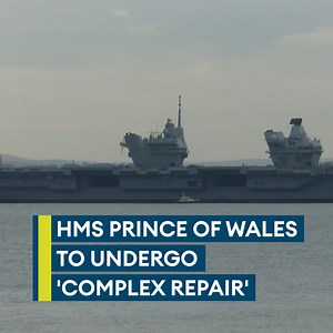 A complex repair will be carried out to fix HMS Prince of Wales’ failed shaft coupling, the Royal Navy says. ⚓ Divers surveyed the damage to the aircraft carrier's starboard propellor and shaft, following her breakdown. | Forces News