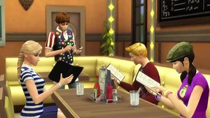 The Sims 4 Dine Out: Own Restaurants Official Gameplay Trailer