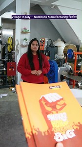 34K views · 576 reactions | Village to City – Notebook Manufacturing बिज़नेस | Notebook Making Machine | New Business Ideas 2026 Name : Bhartiya Machine Works Mobile : 9990119597 , 8287332113 Address : B-92, near MCD school, Nawada, new delhi - 110059 | Business Sanchaar | Facebook