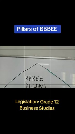 Pillars of BBBEE simplified. This is just a simplification for the sake of learning. It is more nuanced than this. Grade 12 Business Studies notes for Term 1, Paper 1, Legislation. Simplified notes on BBBEE Act. The 5 pillars of BBBEE. #businessstudies #matric #revision #businessstudiespaper1 #grade12 #legislation #passbusinessstudies #southafricanteacher #teachersoftiktok #educatorsoftiktok #matric2024