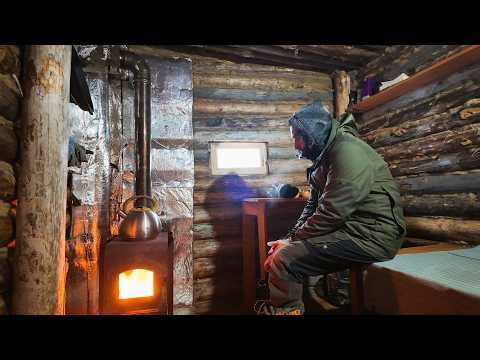 I Almost Froze: Surviving -34°C Extreme Cold in a Log Cabin