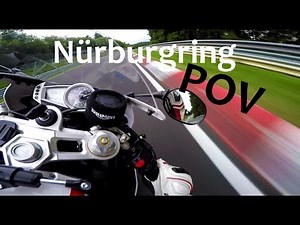 Awesome POV ! Motorcycle on dangerous Nürburgring / Nordschleife