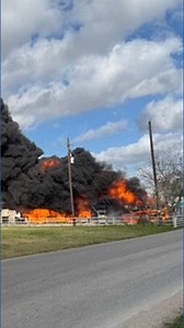 Alvin plastic recycling facility fire contained after multi-agency response