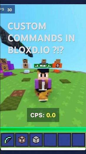 How to add Custom Commands in bloxd.io with codes ?#bloxdio #bloxd
