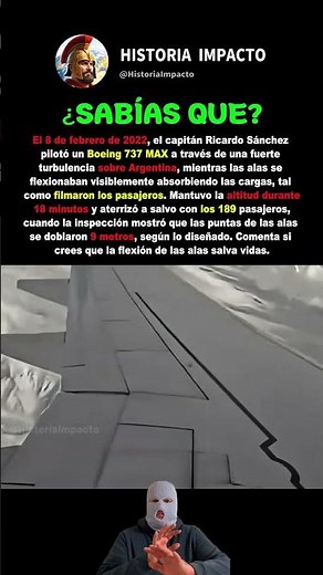 Los pilotos que volaron a través de la turbulencia cuando las alas se flexionaron 9 metros