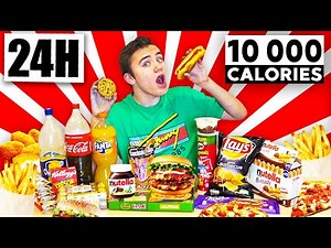 JE MANGE 10 000 CALORIES EN 24H !