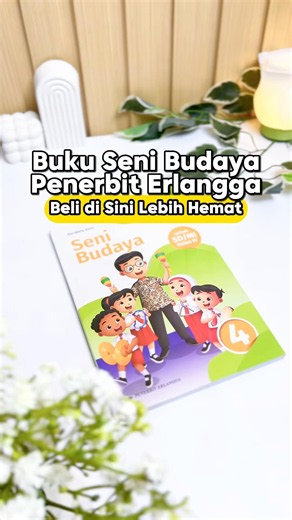 Buku Paket Seni Budaya - Buku Paket SD MI Erlangga Kurikulum Merdeka Lengkap Revisi #bukupaketSD