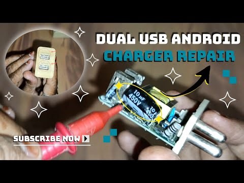 Robotek Mobile Charger Led Light Blinking Continuously Problem Fix|Dual USB Android Charger Repair |
