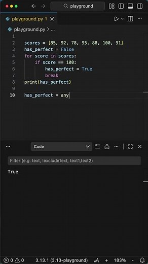 any() in Python Made Simple
