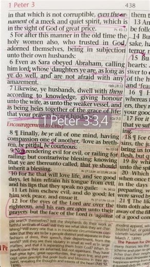 1 Peter 3:3,4