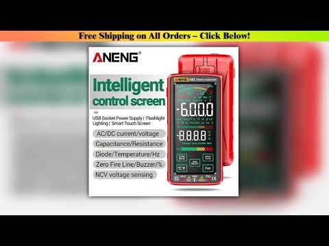 ANENG 683 Smart Multimeter Tester High-end Touch Rechargeable 6000 Counts Multimetro Test