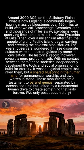 5.9K views · 44 reactions | Ancient cultures independently built timeless stone monuments, united by a shared human blueprint. #history #ancienthistory #archaeology | Ancestoria | Facebook