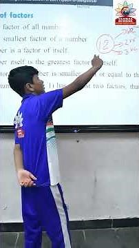 Exploring The Essential Properties Of Factors In Math | Global Schools #mathstricks #mathstutorial